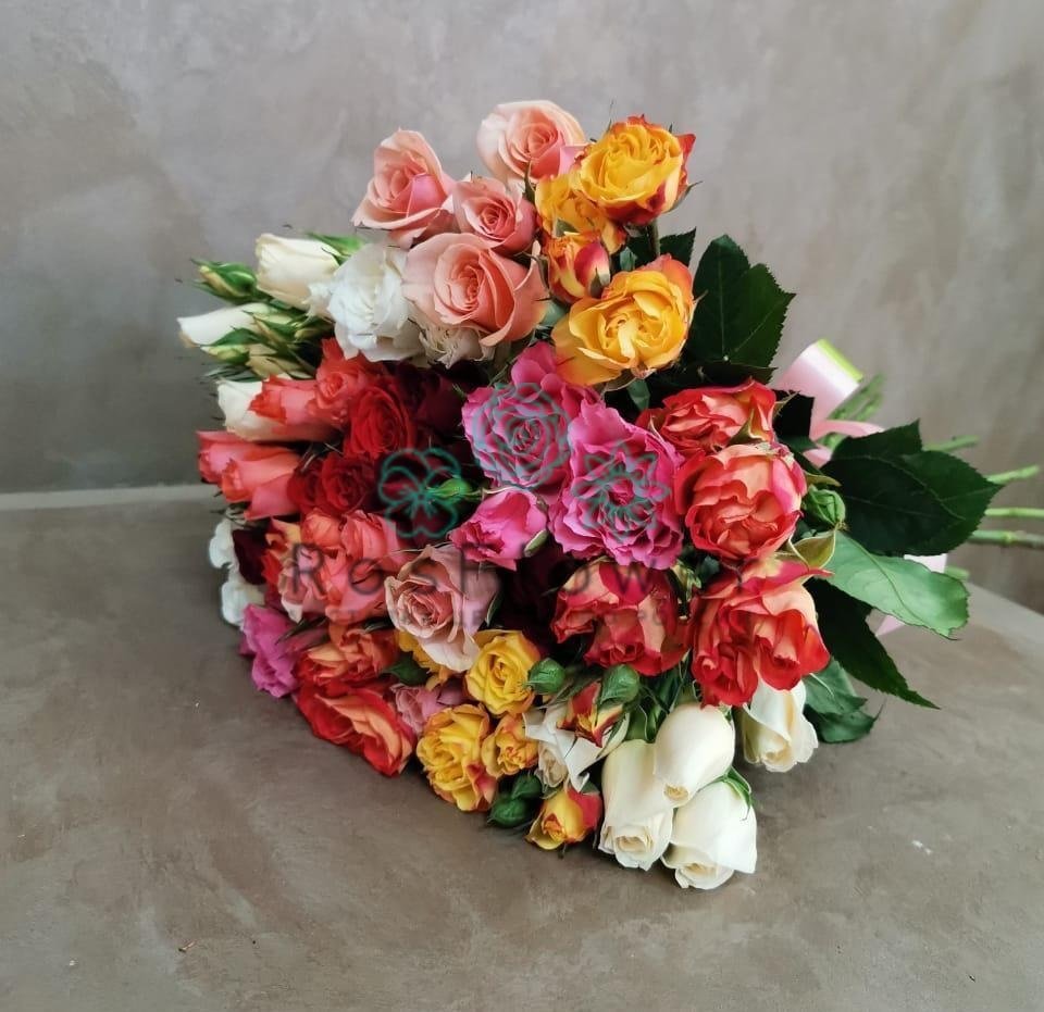 Букет цветов из: Розы в Новохаритоново