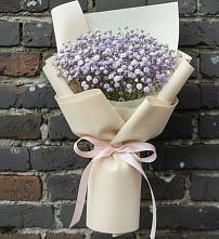 Букет цветов из:  Гипсофила в Новохаритоново