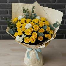 Букет цветов из:  Розы в Новохаритоново