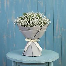 Букет цветов из:  Гипсофила в Новохаритоново