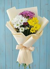 Букет цветов из:  Хризантемы в Новохаритоново