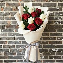 Букет цветов из:  Розы в Новохаритоново