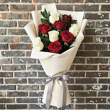 Букет цветов из:  Розы в Новохаритоново