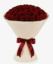 Букет 101 Бордовая роза Блэк Бакарра #REPLACE_PRED# Новохаритоново