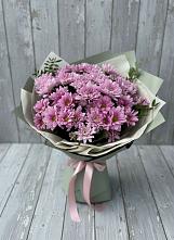 Букет цветов из:  Хризантемы в Новохаритоново