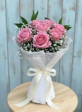 Букет цветов из:  Розы #REPLACE_PRED# Новохаритоново