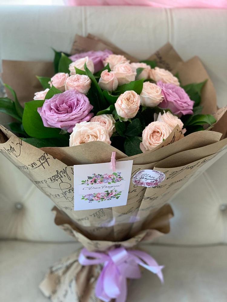 Букет цветов из: Розы в Новохаритоново