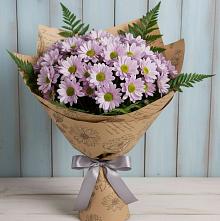 Букет цветов из:  Хризантемы в Новохаритоново