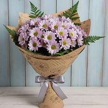 Букет цветов из:  Хризантемы в Новохаритоново