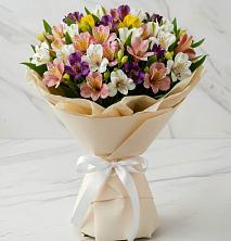 Букет цветов из:  Альстромерии в Новохаритоново