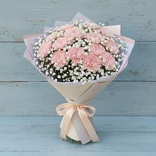 Букет цветов из:  Гвоздики в Новохаритоново
