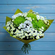 Букет цветов из:  Хризантемы в Новохаритоново