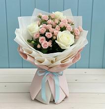 Букет цветов из:  Розы #REPLACE_PRED# Новохаритоново