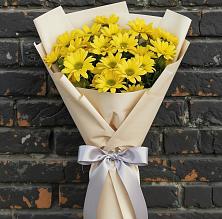 Букет цветов из:  Хризантемы в Новохаритоново