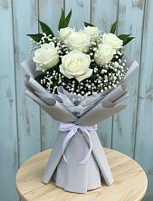 Букет цветов из:  Розы в Новохаритоново