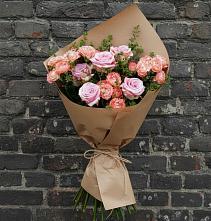 Букет цветов из:  Розы в Новохаритоново