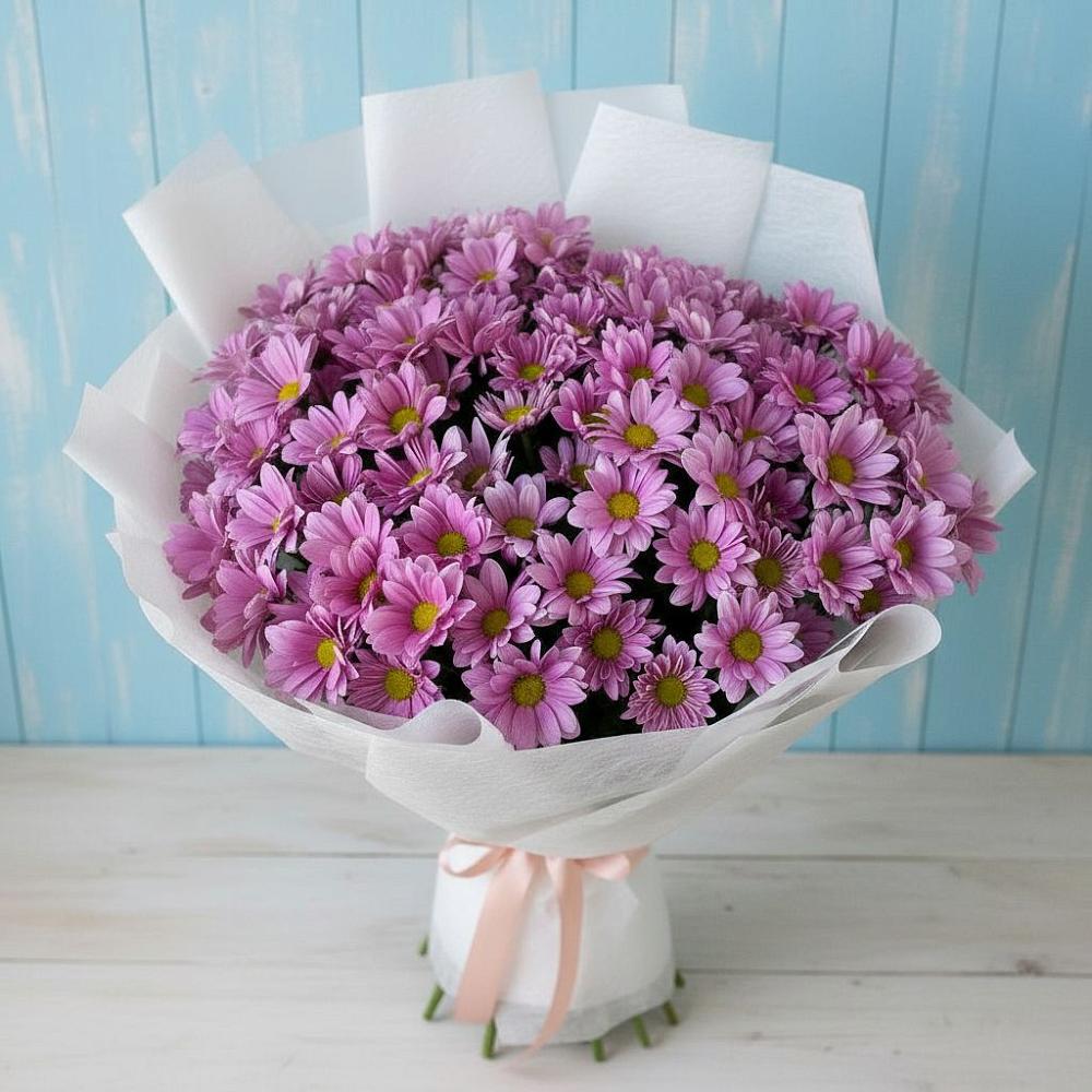 Букет цветов из: Хризантемы в Новохаритоново