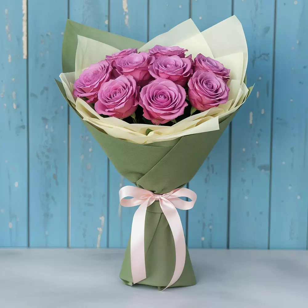 Букет Розы Фёрст Леди в Новохаритоново