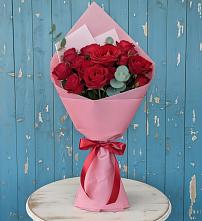 Букет цветов из:  Розы в Новохаритоново