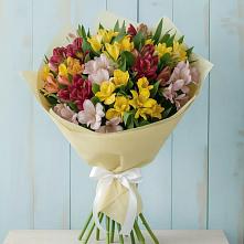 Букет цветов из:  Альстромерии в Новохаритоново