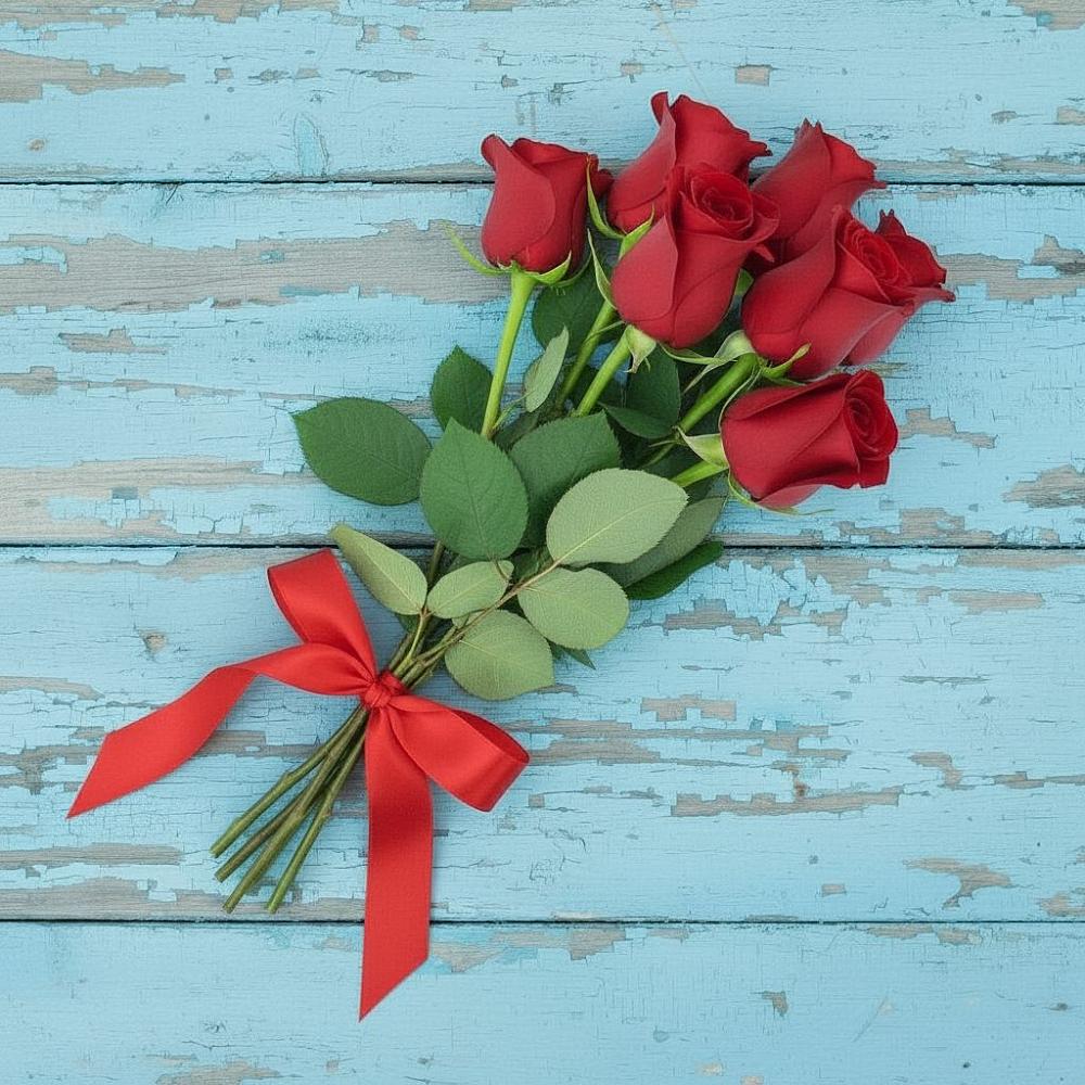 Букет Красные розы в Новохаритоново