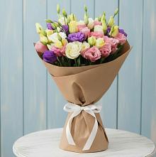 Букет цветов из:  Лизиантусы #REPLACE_PRED# Новохаритоново