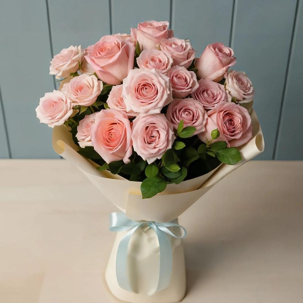 Букет Розовый шарм в Новохаритоново