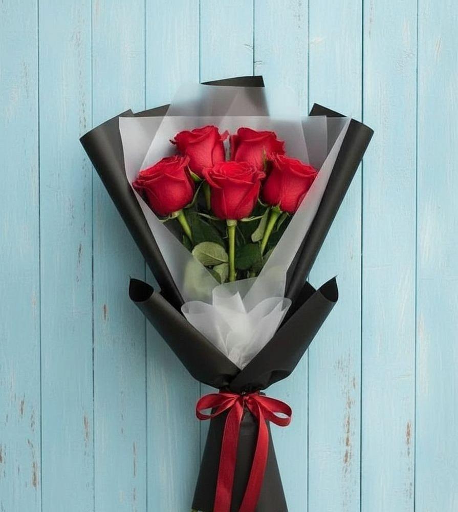 Букет цветов из: Розы в Новохаритоново