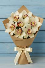 Букет цветов из:  Орхидеи и Розы #REPLACE_PRED# Новохаритоново